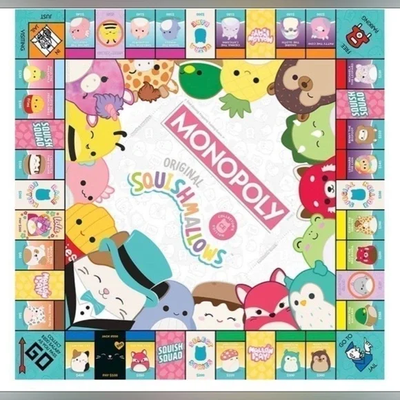 Squishmallow MONOPOLY GAME BRAND NEW UNOPENED! - Picture 3 of 4